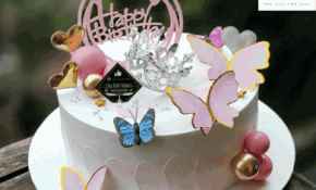 Thẻ Cắm Mica Trang Trí Bánh Sinh Nhật – Sang Trọng, Bền Đẹp, Làm Theo Yêu Cầu