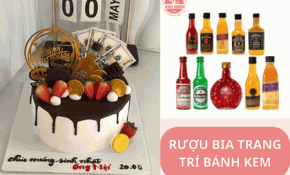 5 Phụ Kiện Rượu Bia Trang Trí Bánh Kem Không Thể Thiếu Để Tạo Nên "Siêu Phẩm"