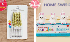 Mua Nến Trang Trí Bánh Kem Tại TP.HCM: Lưu Ý Gì Để Chọn Được Mẫu Đẹp?