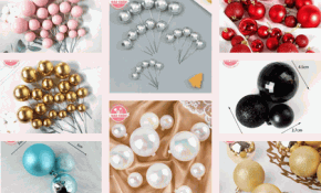 Decor Bánh Kem Hiện Đại Với Bóng Bi Nhựa – Phụ Kiện Sinh Nhật Đơn Giản, Hút Mắt