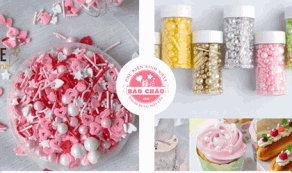 Cách Phối Hợp Kẹo Bi Đường (Cốm) Và Kem Tạo Hiệu Ứng Đẹp Mắt