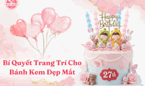 Bí Quyết Chọn Và Phối Hợp Nến, Tượng Trang Trí Cho Bánh Kem Đẹp Mắt