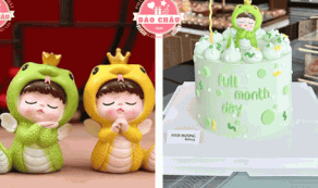 Cách Tạo Điểm Nhấn Với Tượng Con Vật Trang Trí Bánh Sinh Nhật