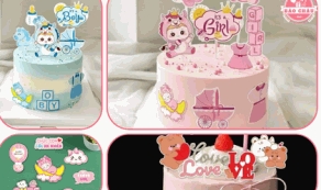 Cắm Giấy Trang Trí: Phụ Kiện Giá Rẻ Nhưng Tạo Hiệu Ứng "Triệu View" Cho Bánh Sinh Nhật