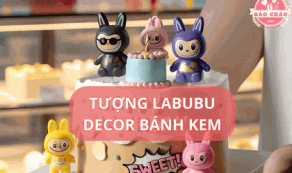 Tượng Labubu Decor Bánh Kem: Trend Hot Thu Hút Giới Trẻ 2026