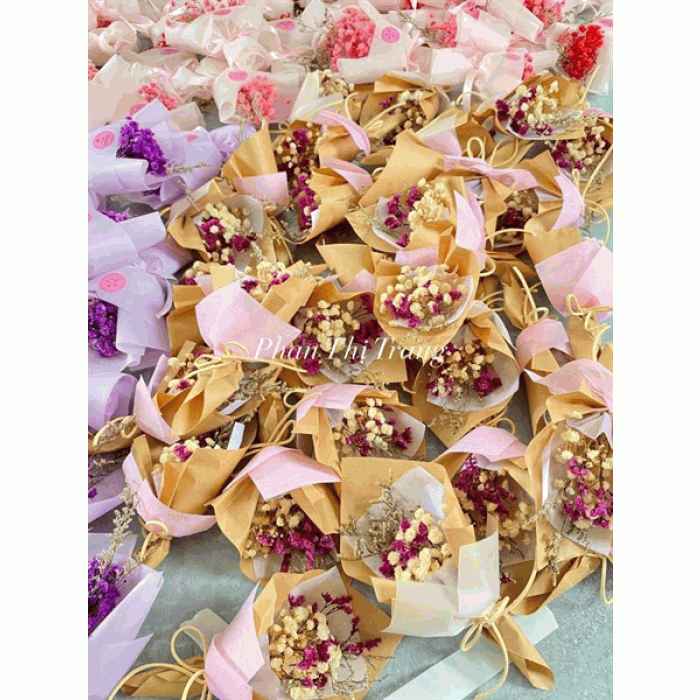 Bó Hoa Bi Gói 2 Lớp