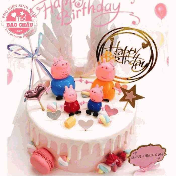 Heo Bộ PetPa - Phụ Kiện Trang Trí Bánh Kem