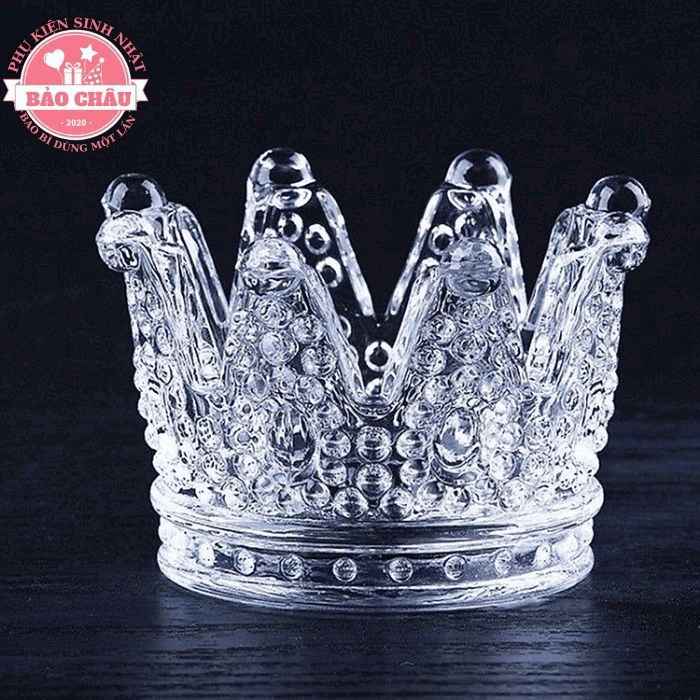 Vương Miện Trong Mini - Phụ Kiện Trang Trí Bánh Kem