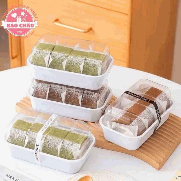 Combo 100 hộp nhựa vuông đựng bánh ngọt H05 4.9 621 đánh giá Đã bán 9,4k icon help