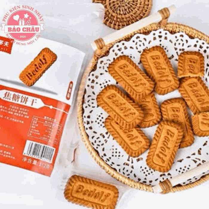 Bánh Quy LOTUS vị CAREMEN trang trí bánh kem cực đẹp ( Túi 152g )