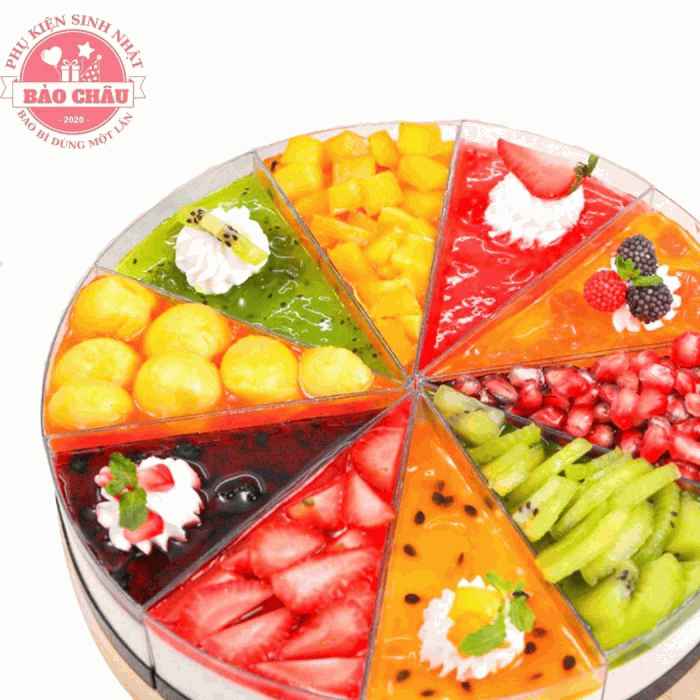 50 Ly Tam Giác Đựng Bánh Lạnh, Tiramisu, Mousse Kèm Nắp 190ml