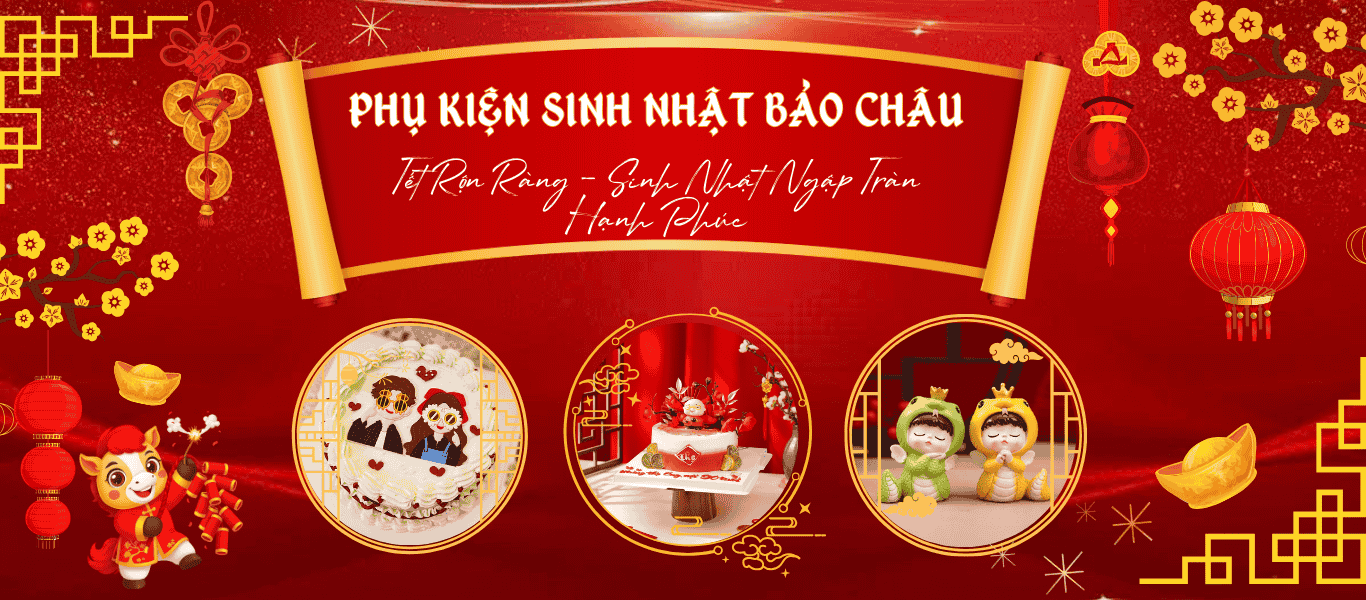 Phụ kiện sinh nhật Bảo Châu