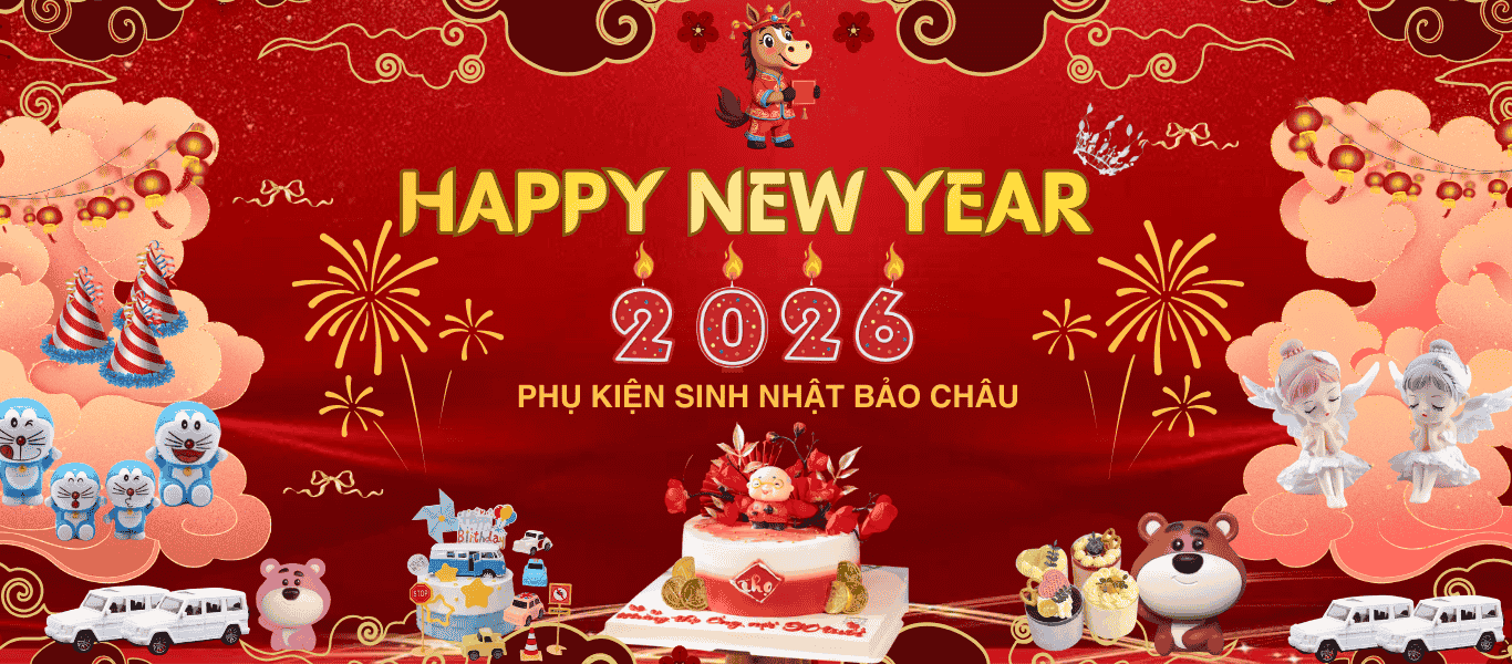 Phụ kiện sinh nhật Bảo Châu